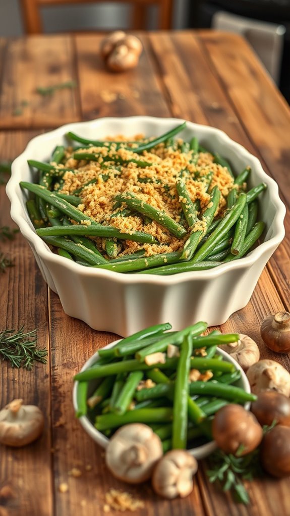 savory green bean casserole