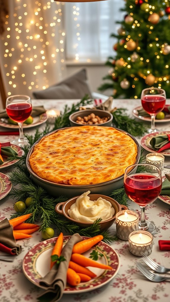 savory lentil vegetable pie