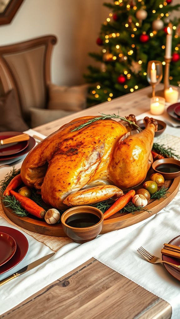 savory roasted garlic turkey