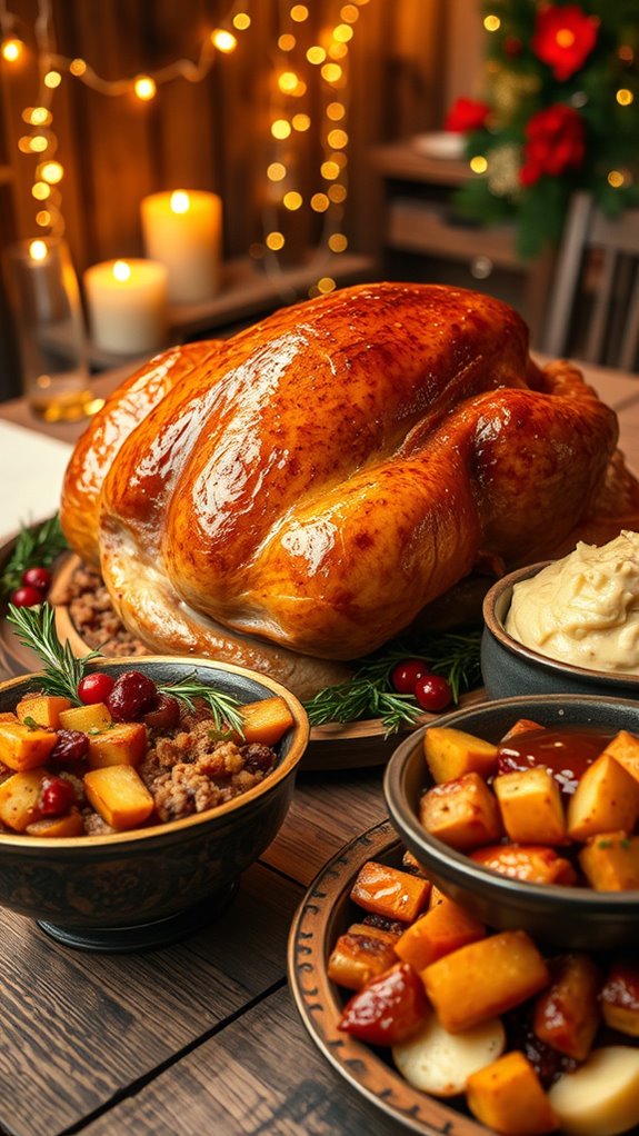 savory sausage cranberry stuffing