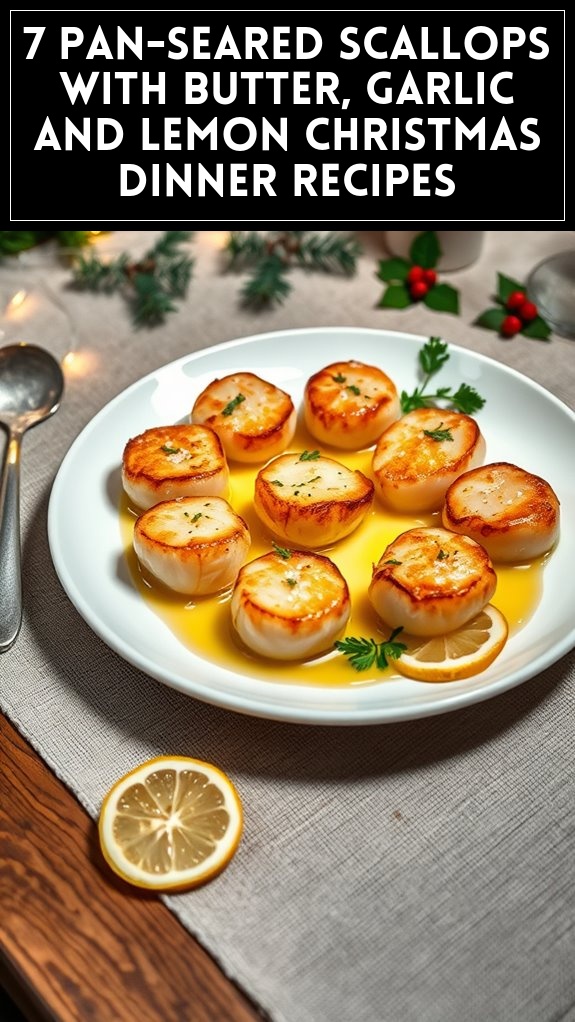 scallops with garlic butter