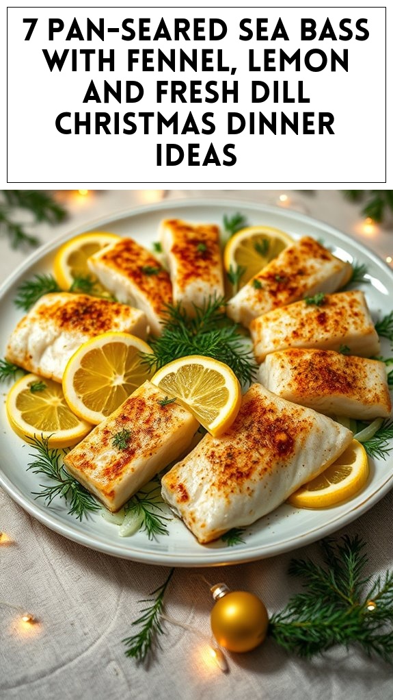 sea bass christmas dinner recipe