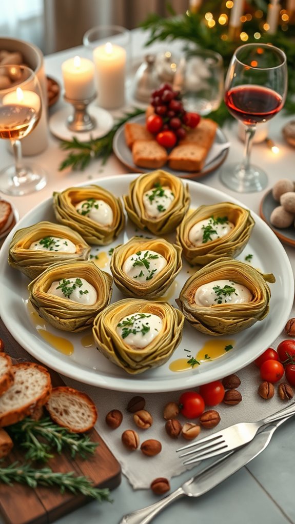 serving suggestions for artichokes