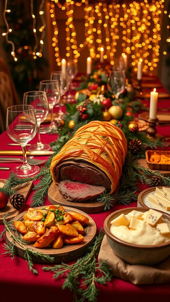 sophisticated festive beef dish