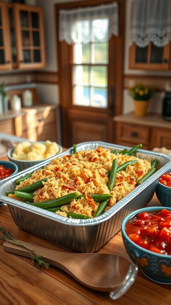 southern green bean casserole