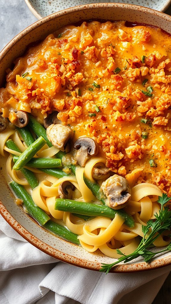 southwest chicken noodle casserole