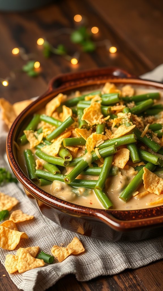 southwest flavored green bean casserole