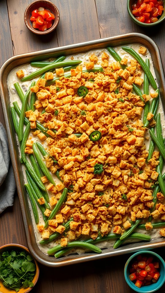 southwestern green bean casserole