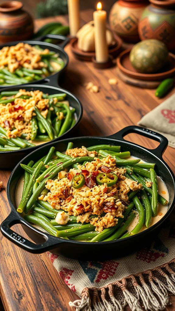 southwestern green bean casserole