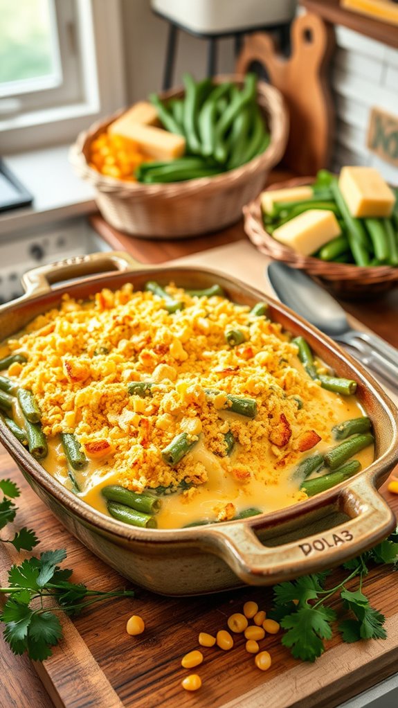 southwestern green bean casserole
