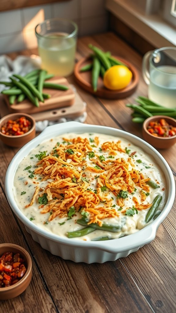 southwestern green bean casserole