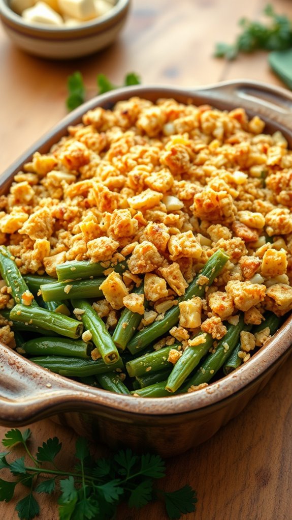 spicy garlic butter casserole