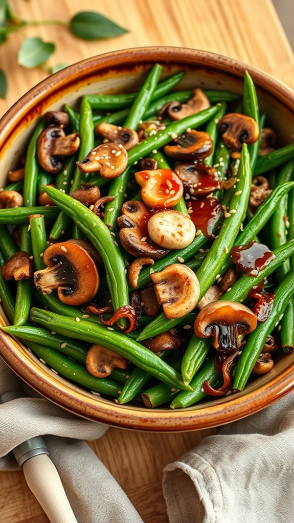 spicy green bean casserole