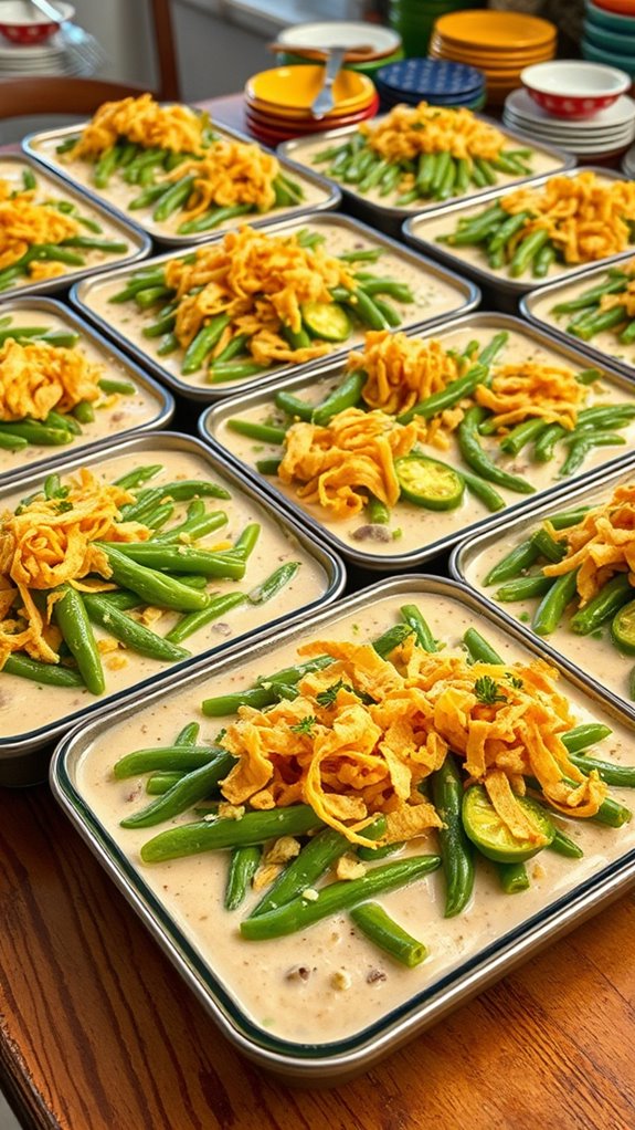 spicy green bean casserole