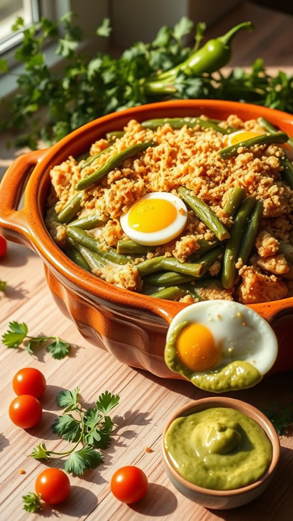 spicy green bean casserole recipe