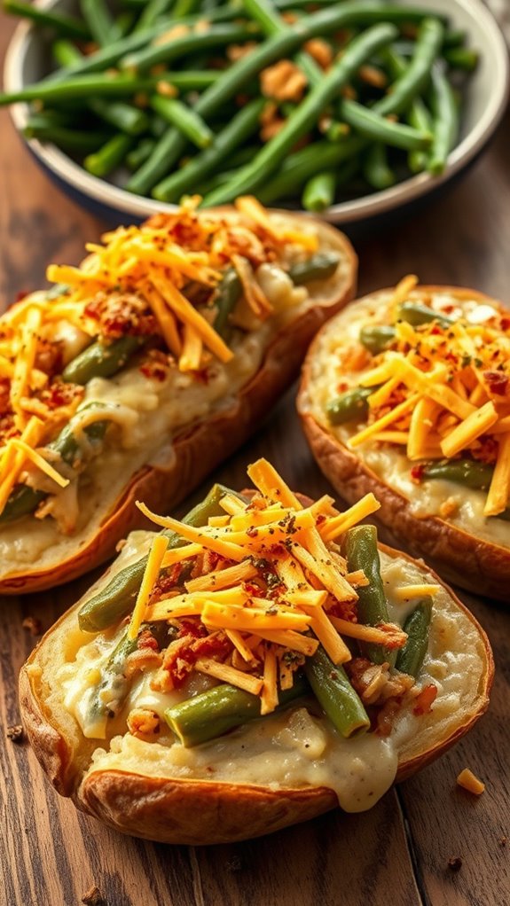 spicy green bean potatoes