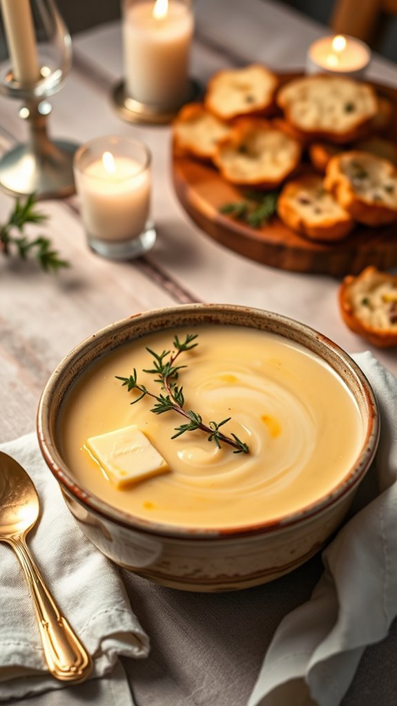 spicy potato leek soup