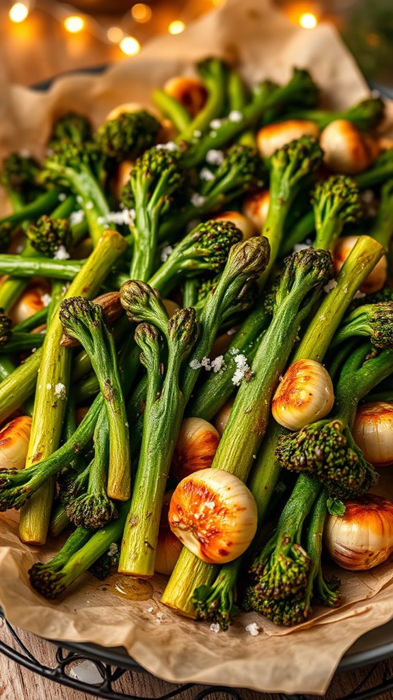 spicy roasted broccolini recipe