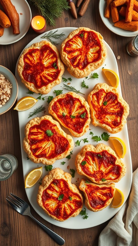 spicy roasted cauliflower steaks