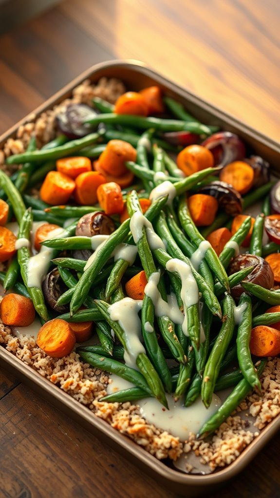spicy vegetable casserole bake