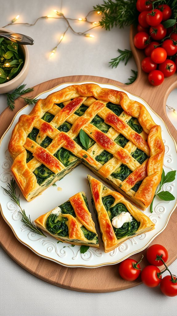spinach ricotta quiche recipe