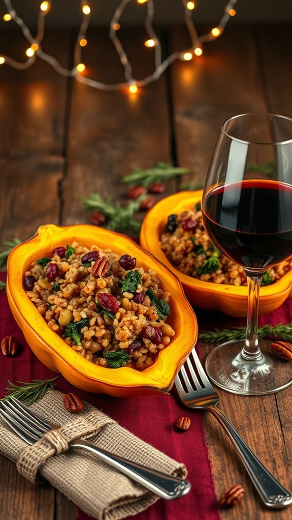 stuffed acorn squash recipe