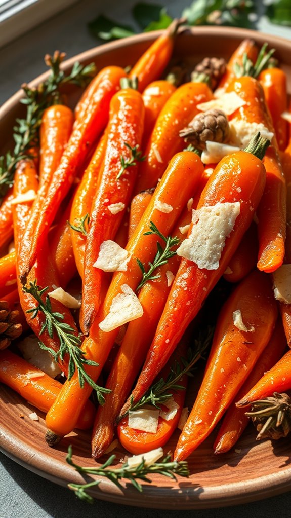 stunning presentation for carrots