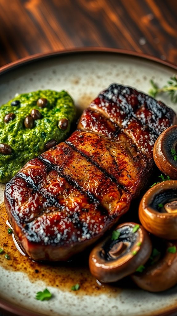 sumptuous rib eye dinner delight