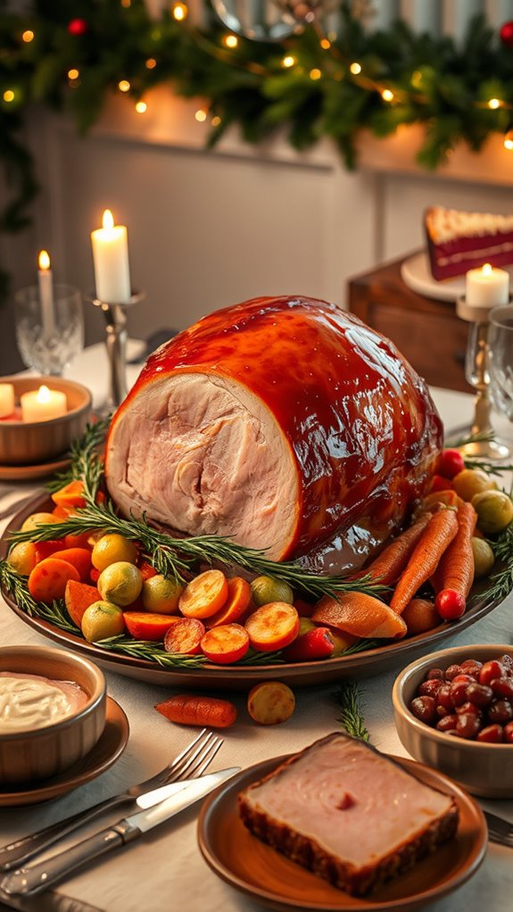 sweet and savory centerpiece