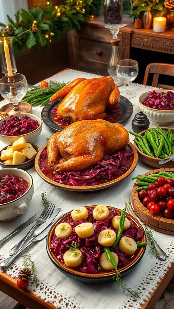 sweet and sour cabbage dish