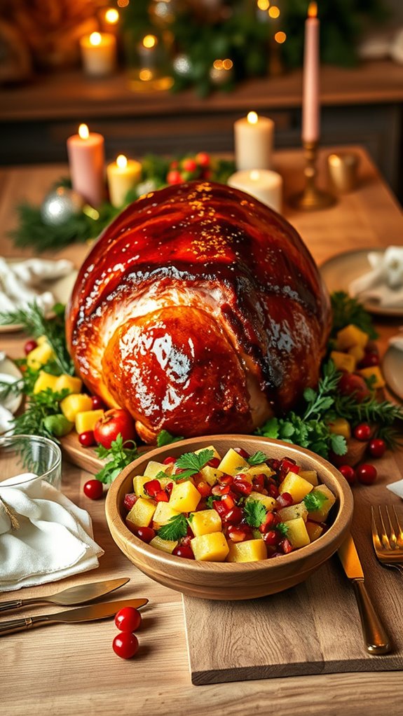 sweet glazed ham recipe