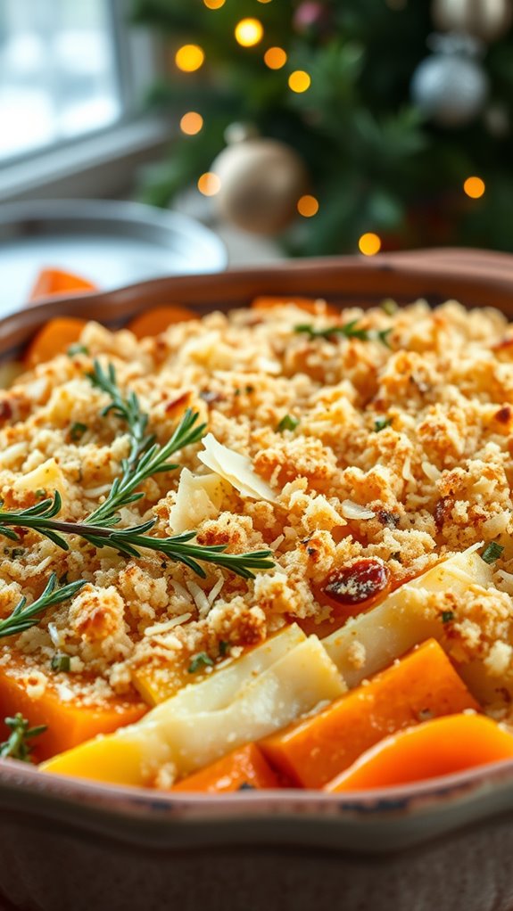 sweet potato carrot gratin