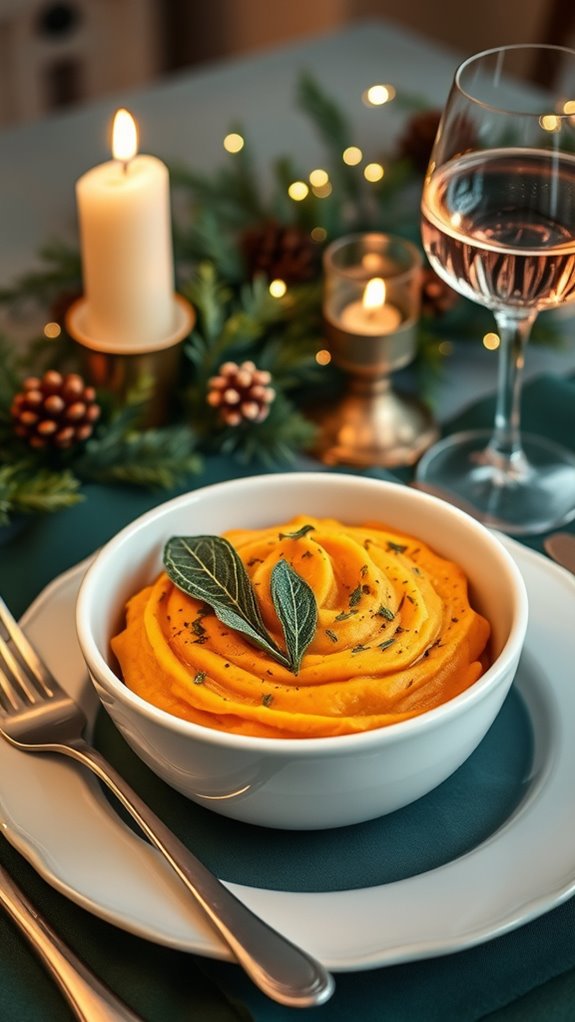 sweet potatoes with maple butter