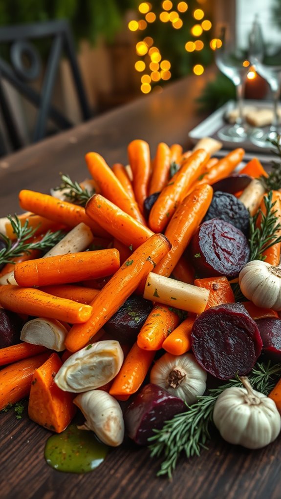 sweet roasted carrot delight