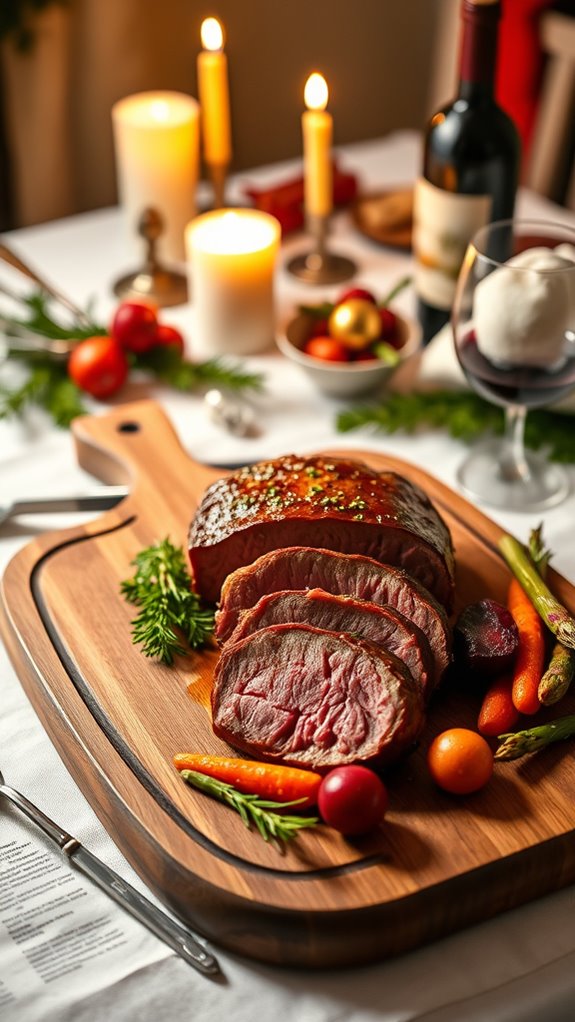 tenderloin with garlic butter