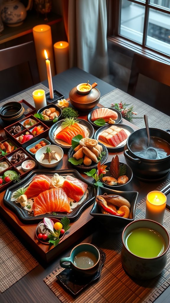 traditional multi course dining