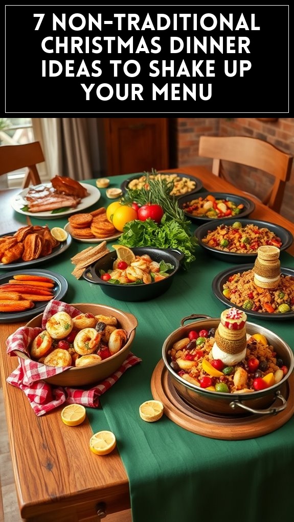 unique festive meal options