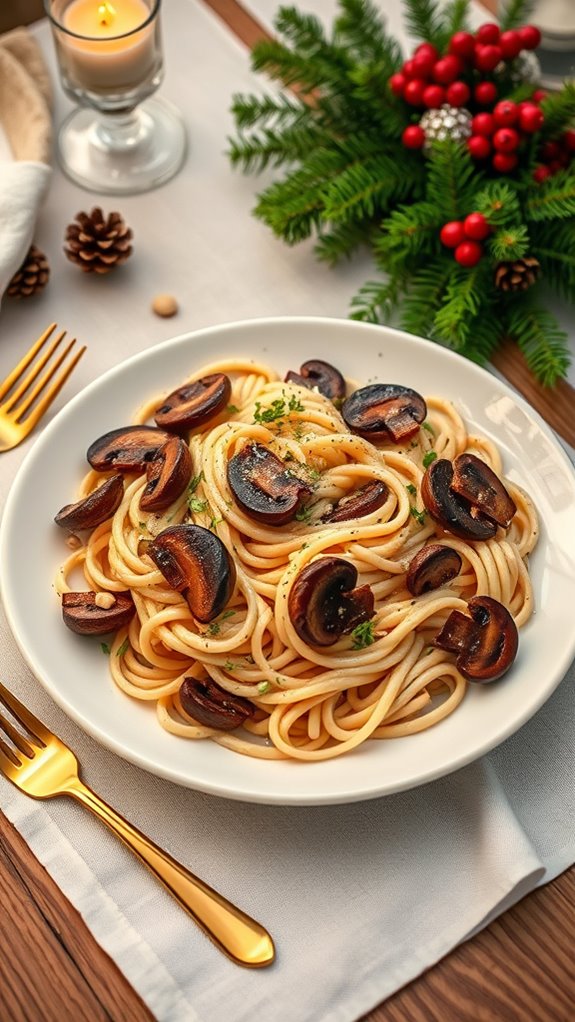 vegan cashew cream pasta