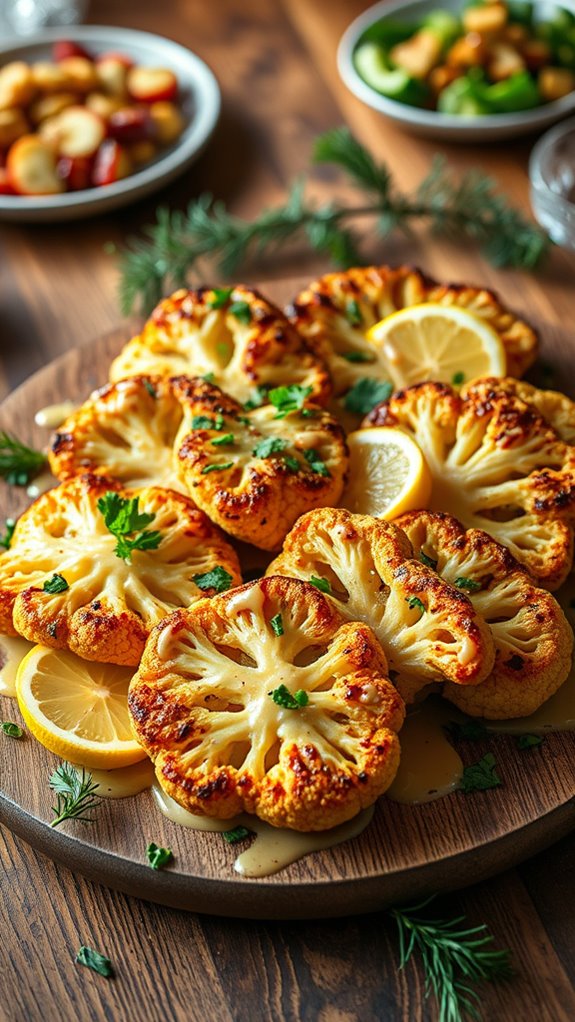 vegan cauliflower steaks recipe
