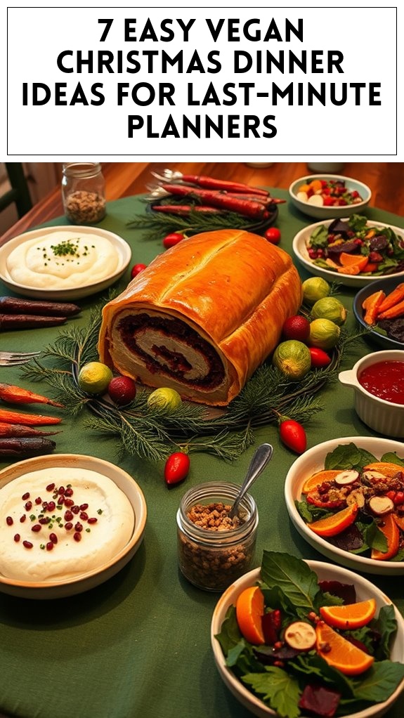 vegan christmas dinner options