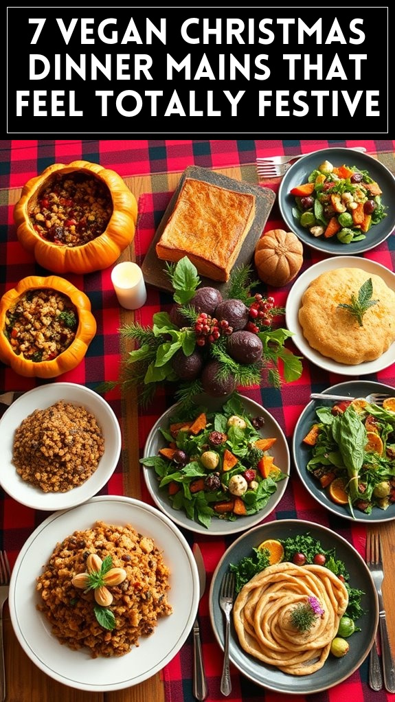 vegan festive christmas mains