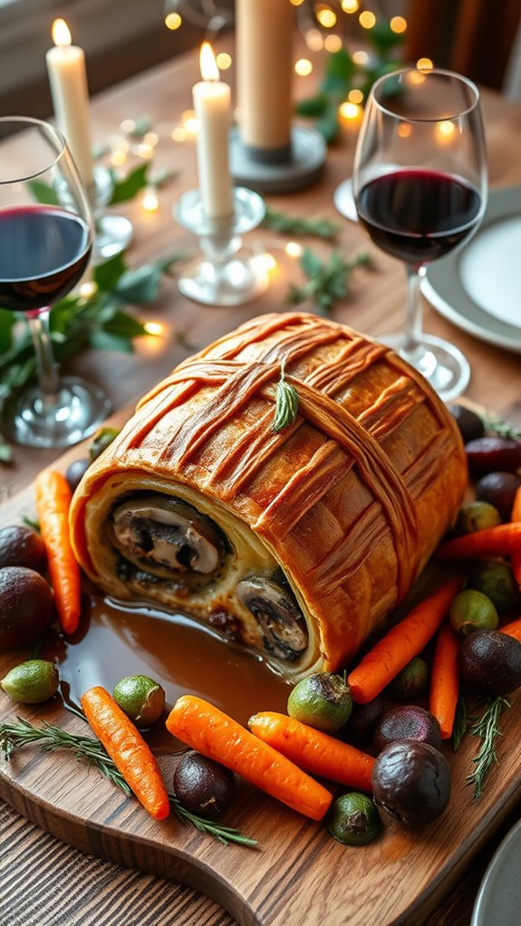 vegan flavorful pastry dish