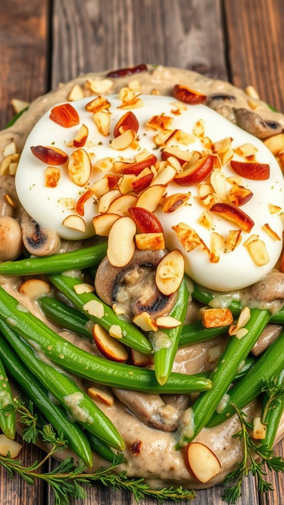 vegan green bean casserole