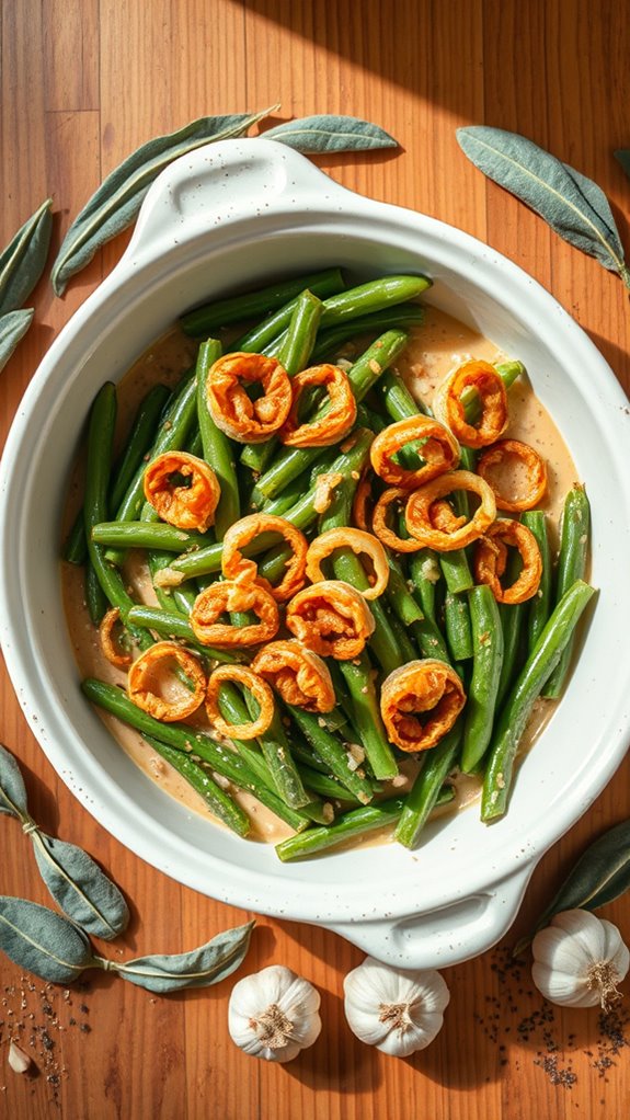 vegan green bean casserole