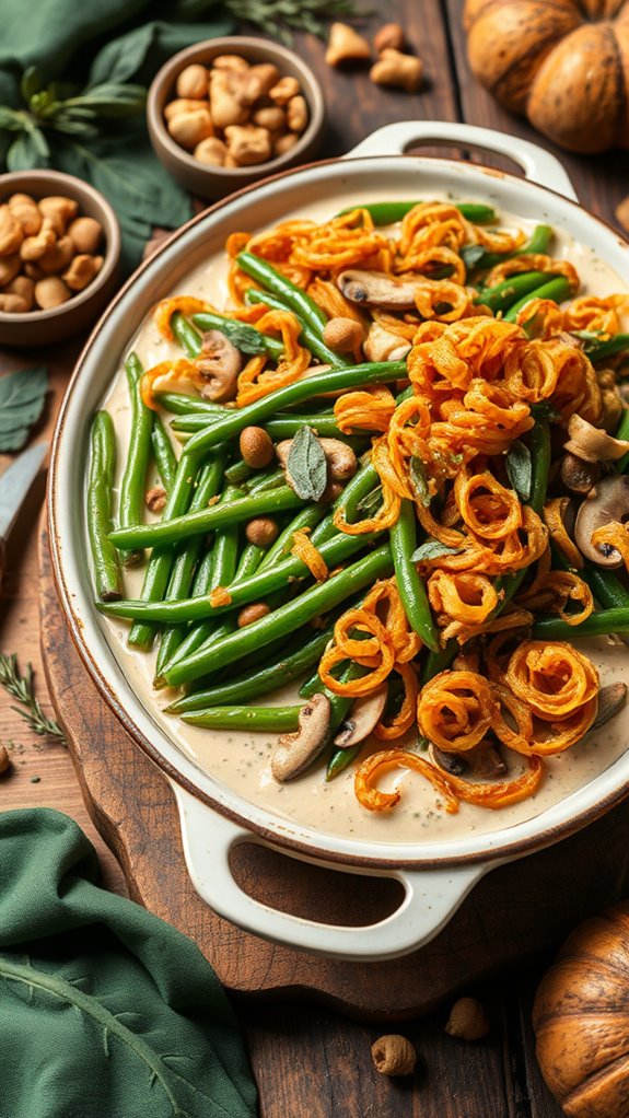 vegan green bean casserole