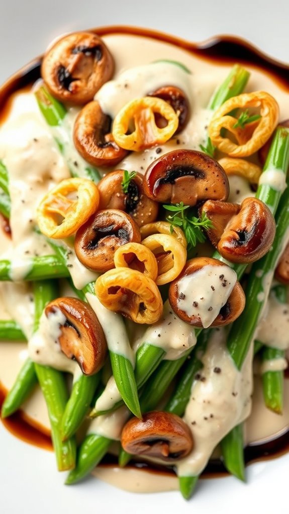 vegan green bean casserole