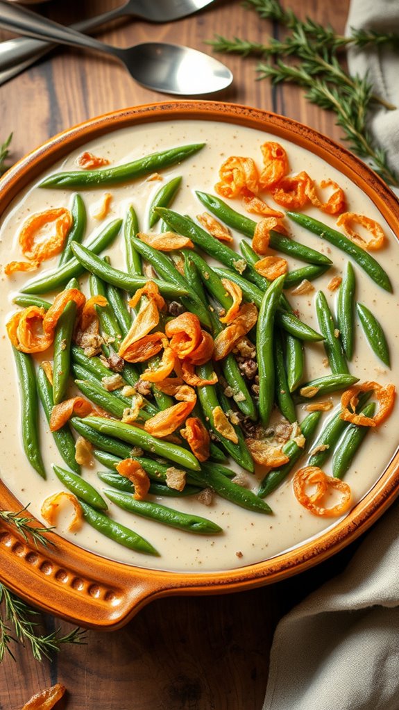 vegan green bean casserole