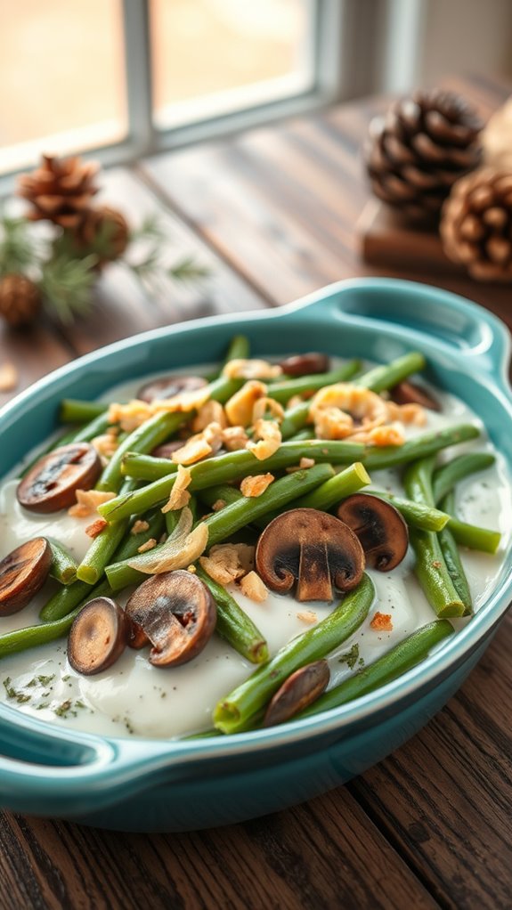 vegan green bean casserole