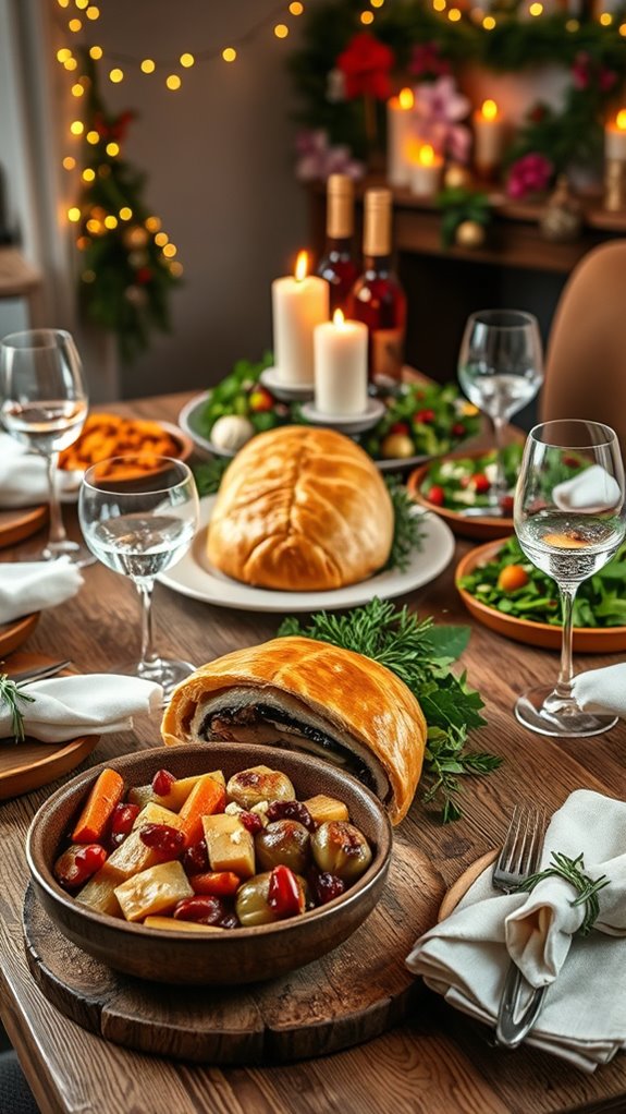 vegetarian mushroom wellington recipe