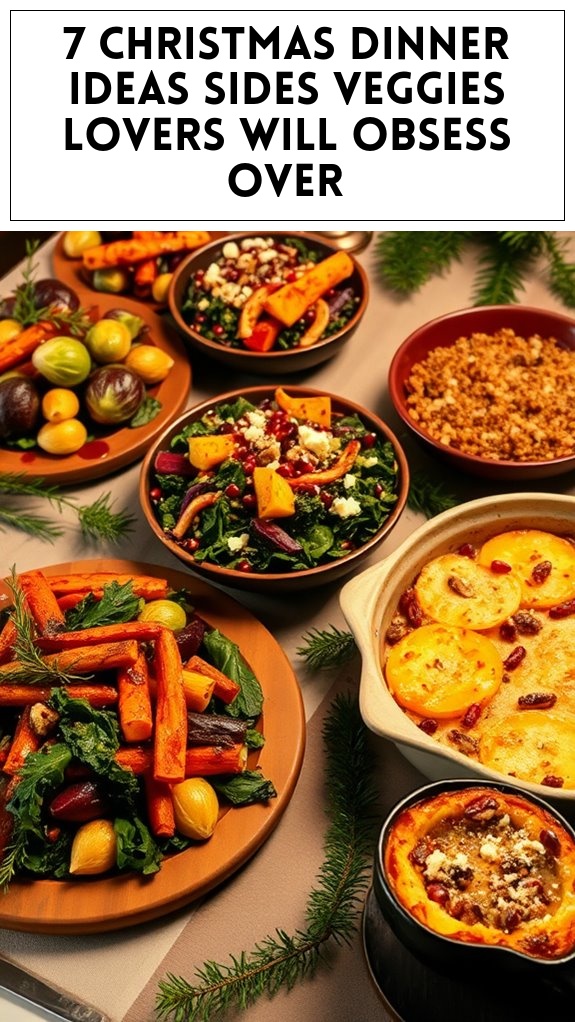 veggie packed christmas side dishes